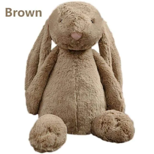 30cm Stuffed Long Ear Rabbit Soft Plush Toys Sleeping Cute Bunny Cartoon Animal Dolls Children Baby Birthday Gift