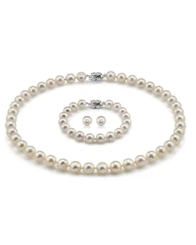 7.5-8.0mm Hanadama Pearl Set