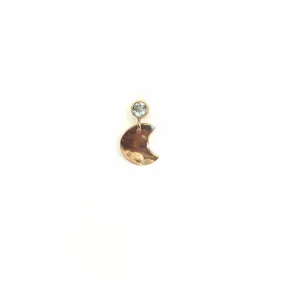 Agnes 14K Goldfilled Stud w. Topaz