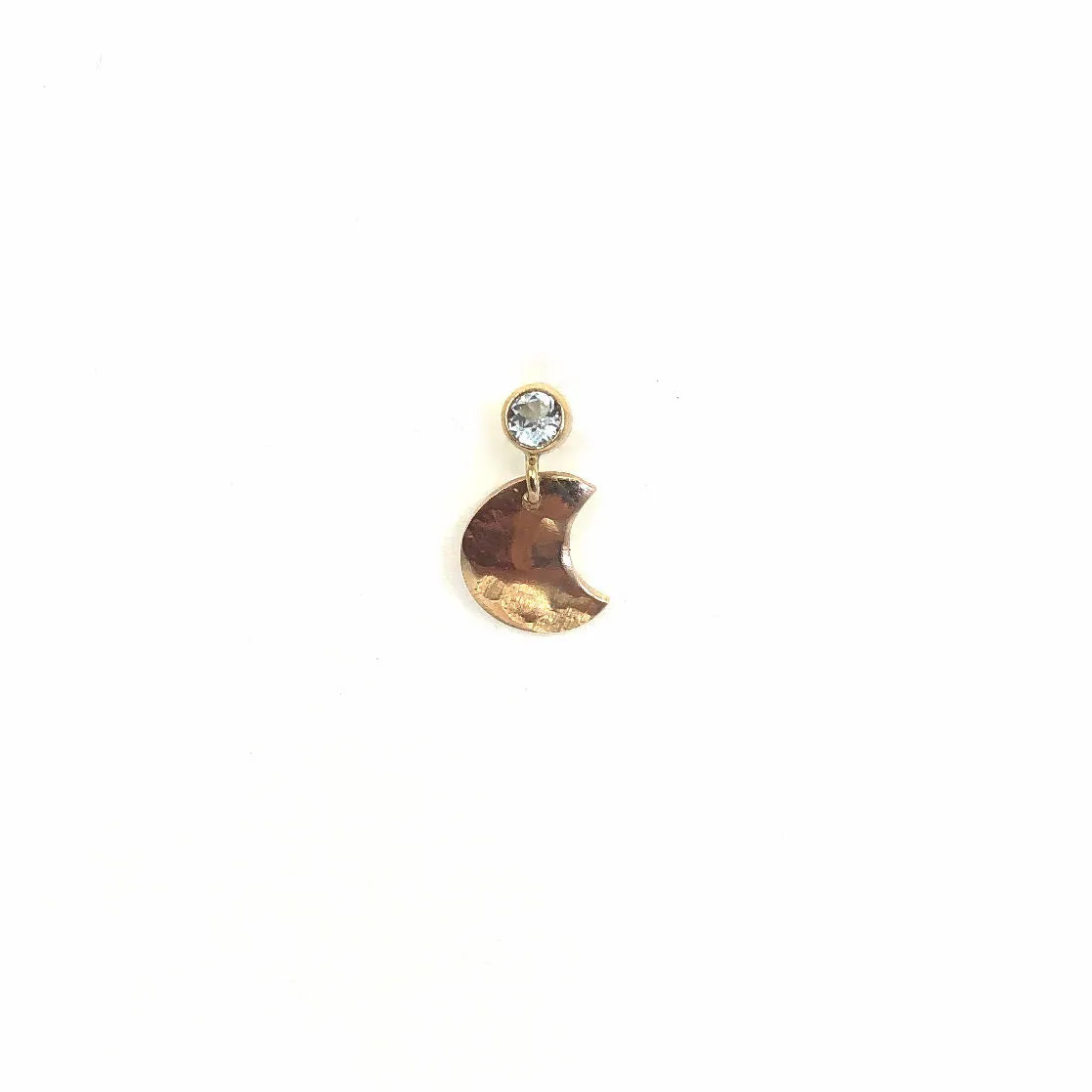 Agnes 14K Goldfilled Stud w. Topaz