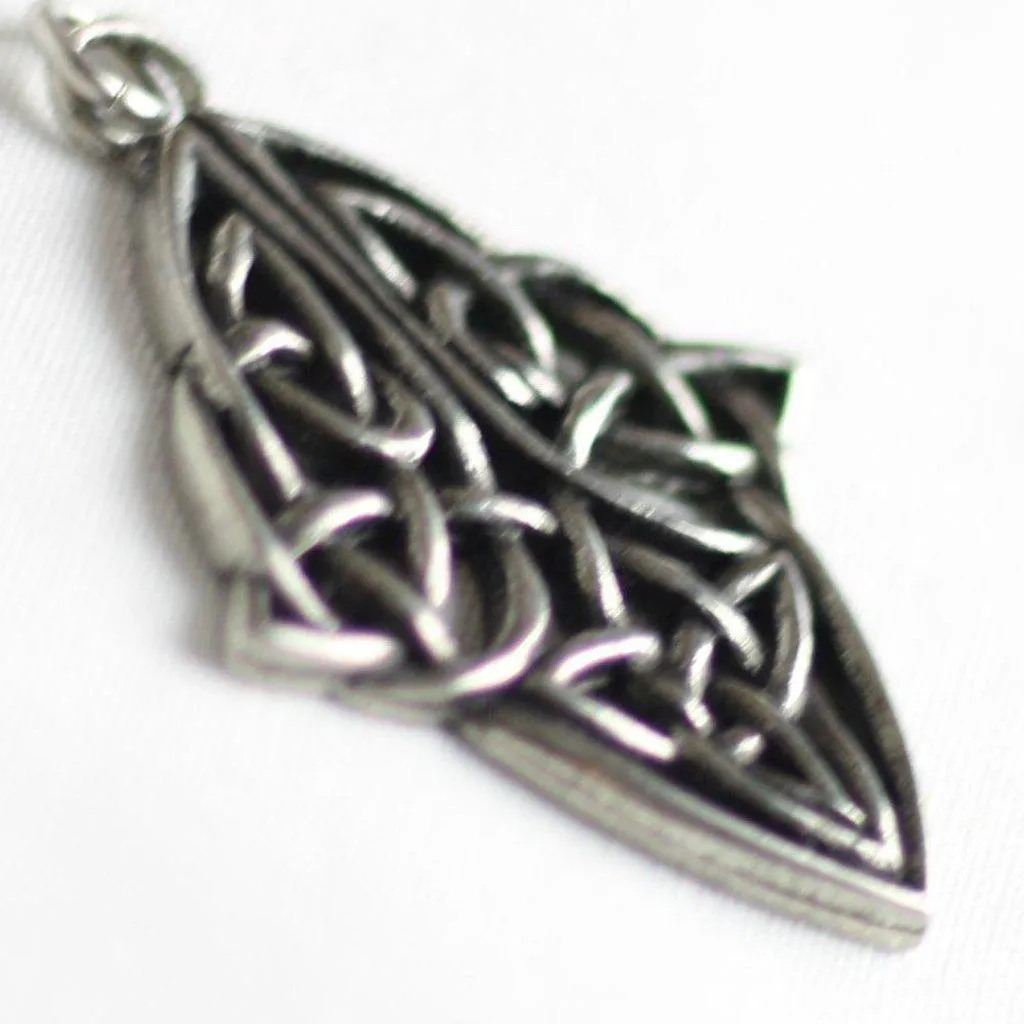 Asgard Knotwork Diamond Celtic Pendant