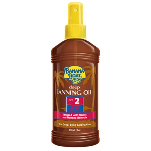 Banana Boat Tanning oil SPF 2 236ml