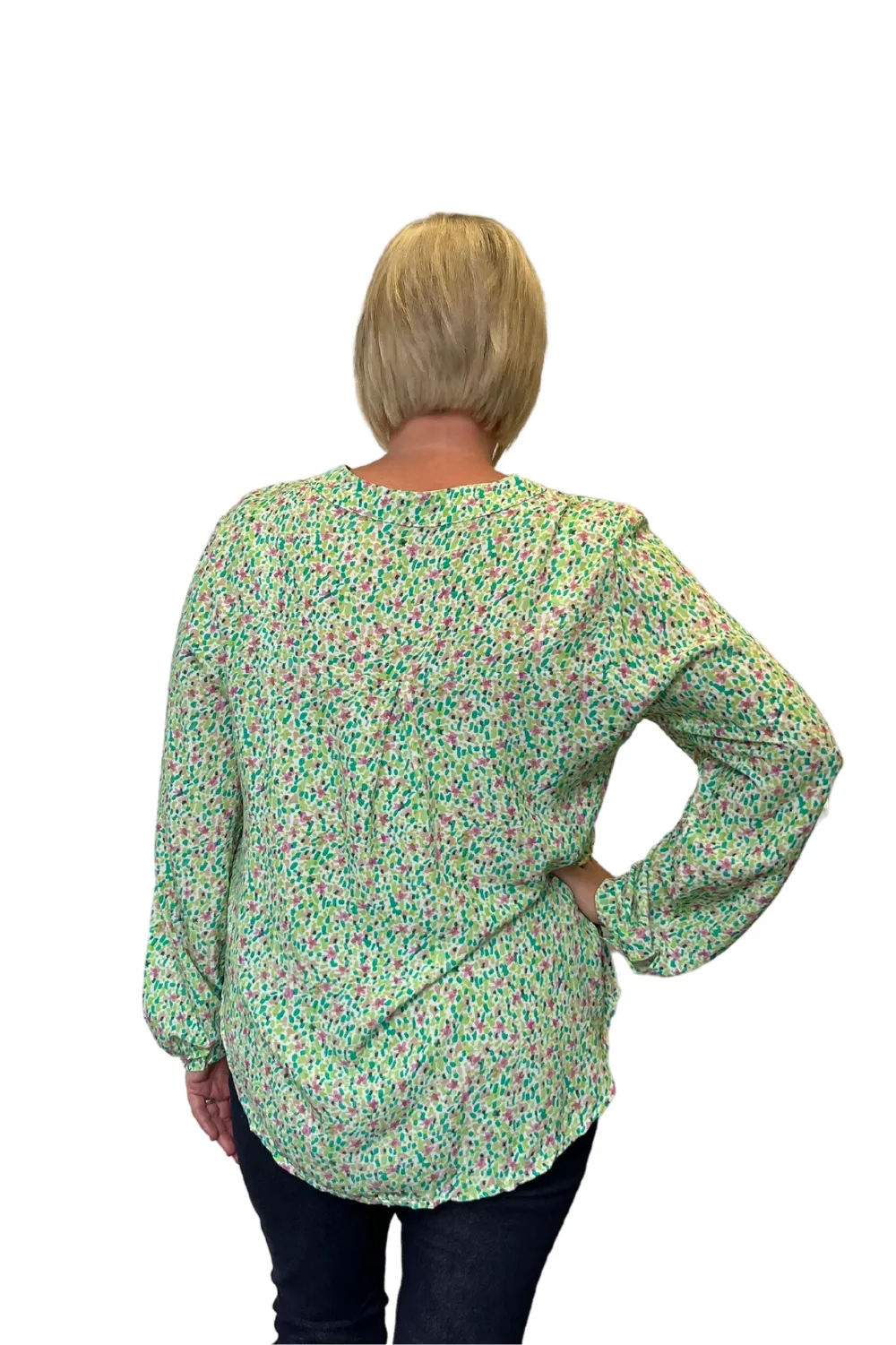 Bella Shirt | Matisse Green Multi