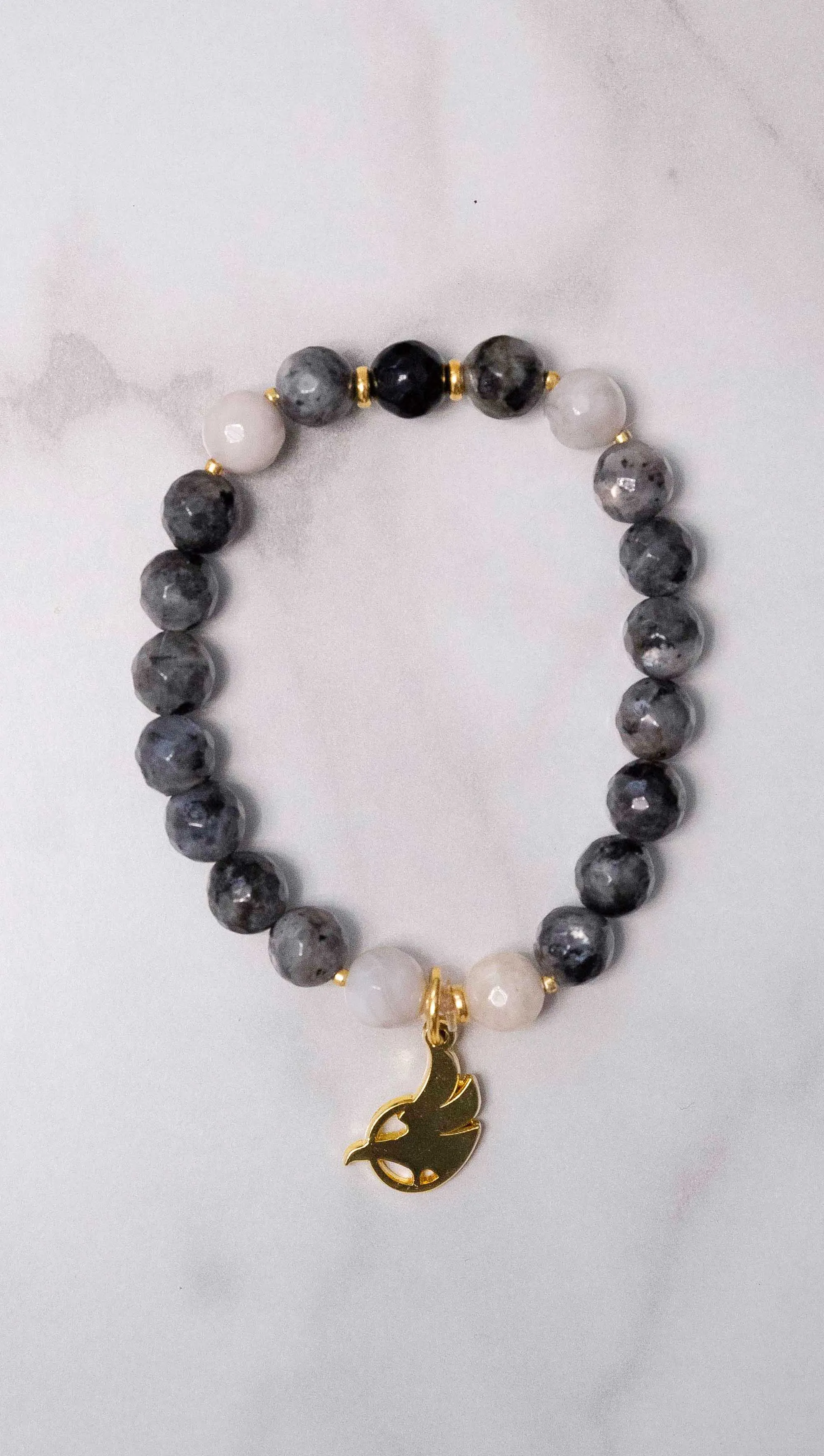 Black   Gold Tourmaline Bracelet