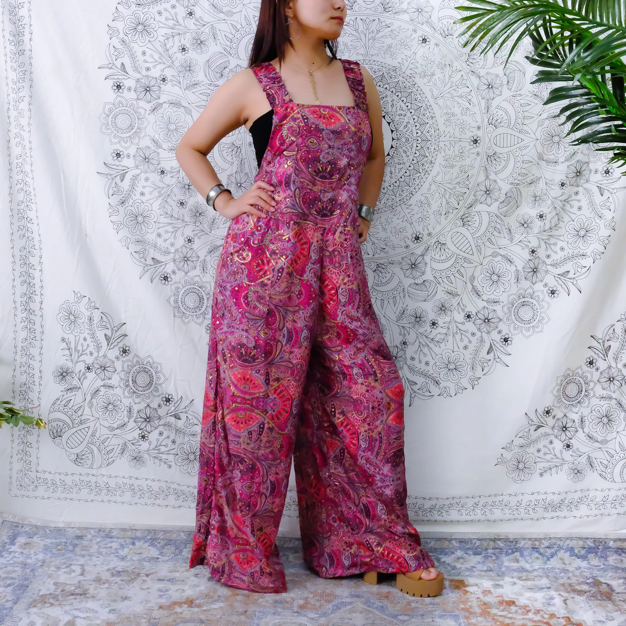 Boho Breeze Flowy Jumpsuit