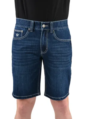 Bullzye Mens Lever Denim Short - B1S1301042