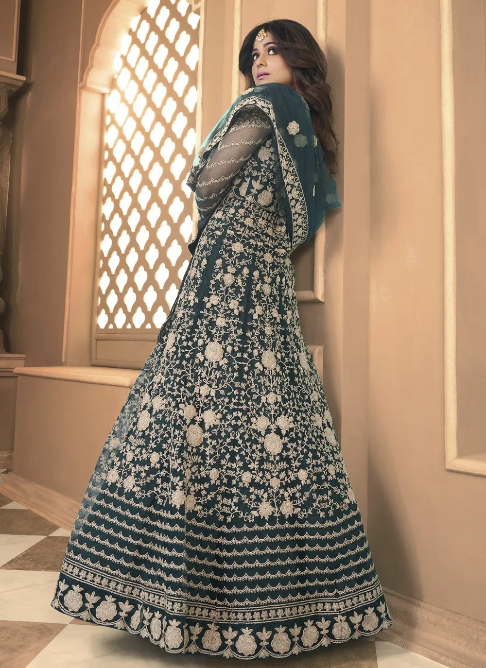 Butterfly Net - Anarkali Dress