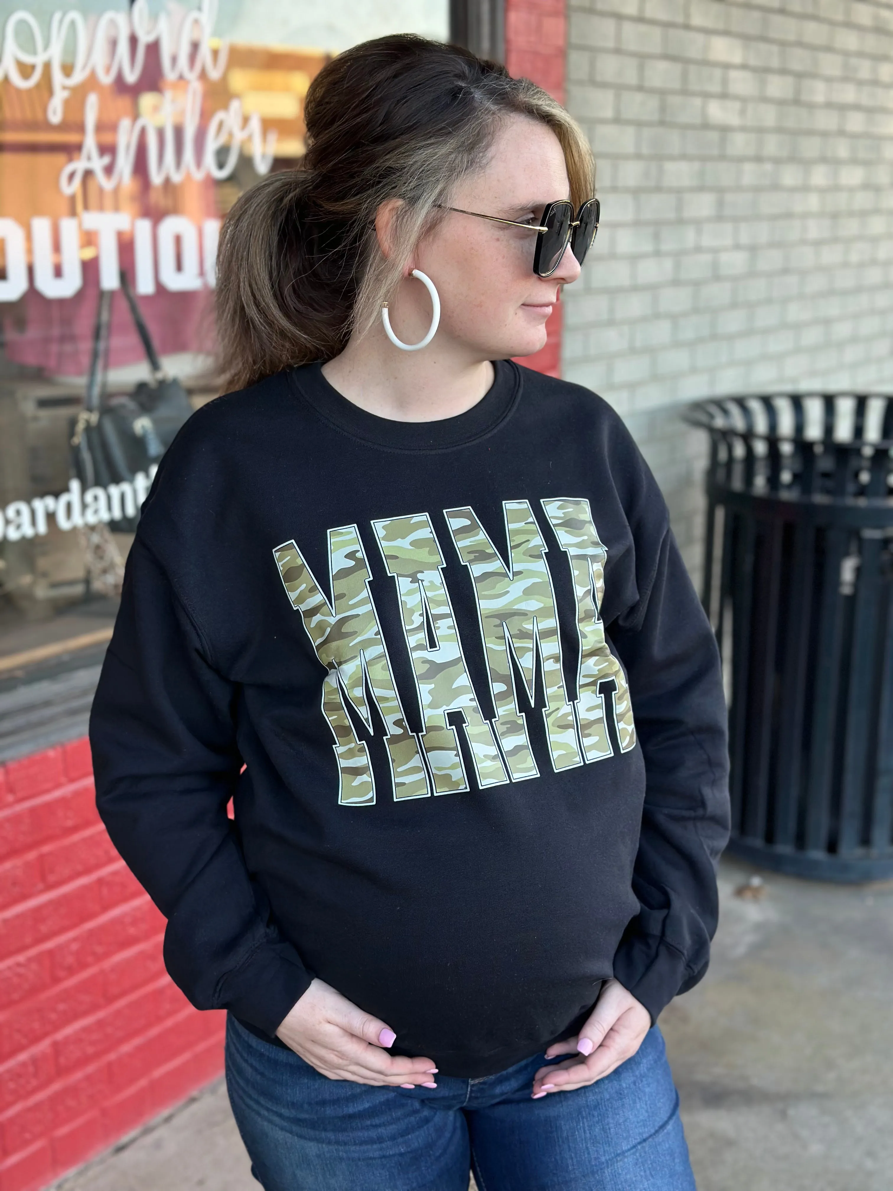 Camo Mama Sweatshirt