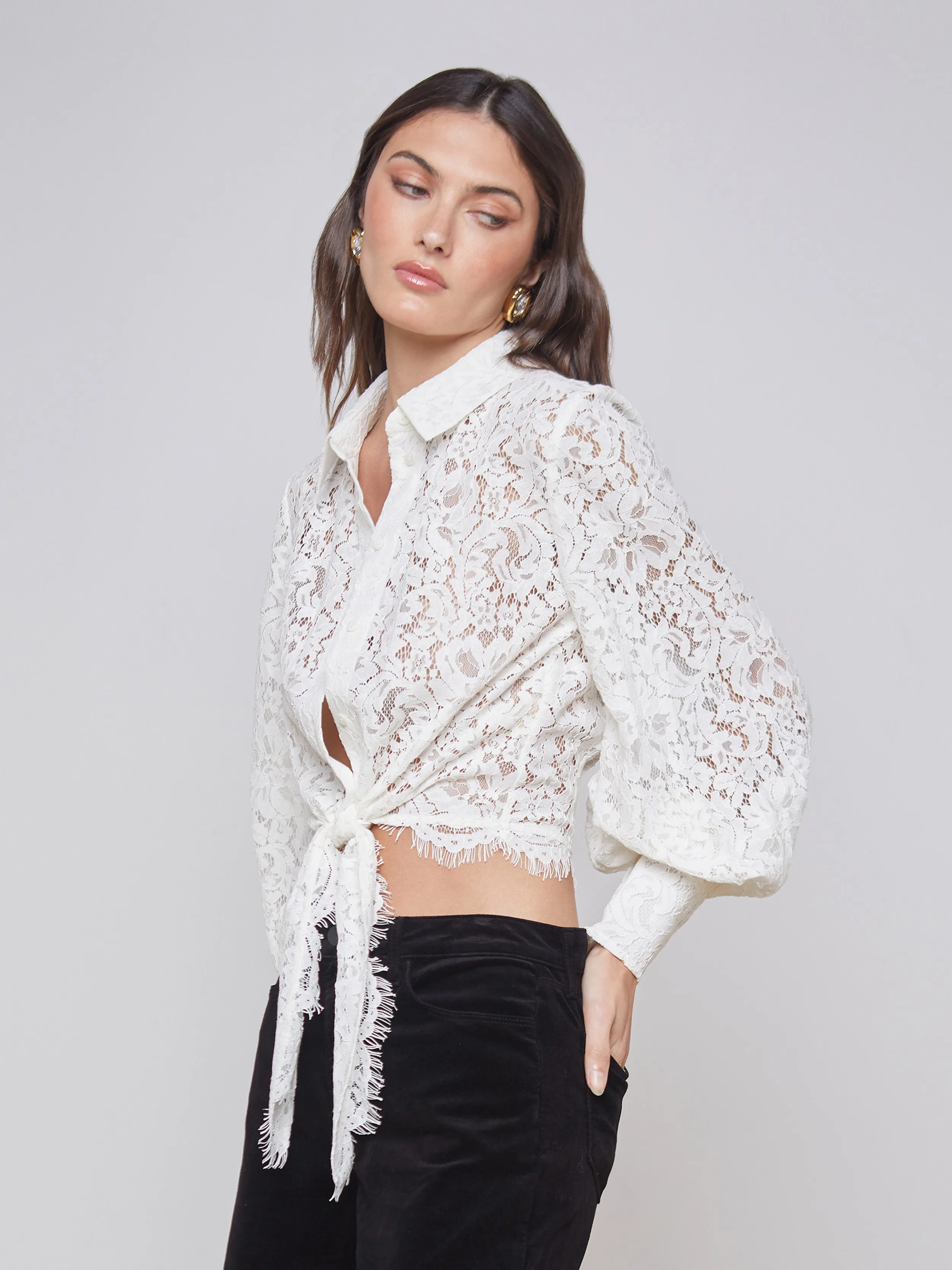 Cedar Lace Top