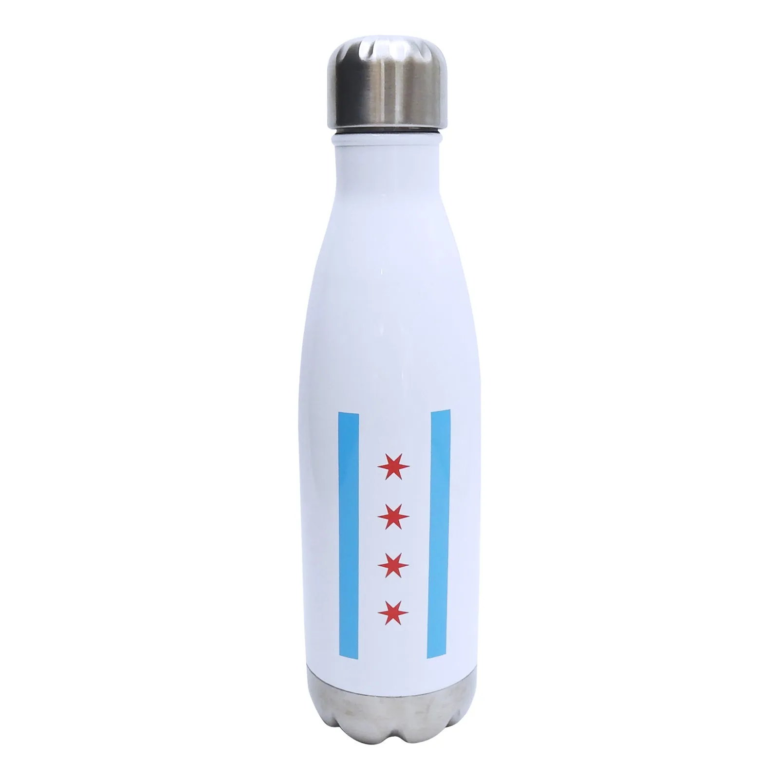 Chicago History Museum Flag Water Bottle