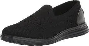 Cole Haan Original Grand Cloudfeel Meridian Black Knit/Black Slip On Loafers