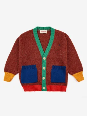 Colour Block Cardigan