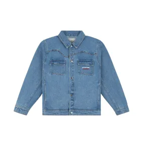 Dime Mens Denim Western Jacket