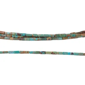 Elisa Turquoise 3x6mm Tube - 15-16 Inch