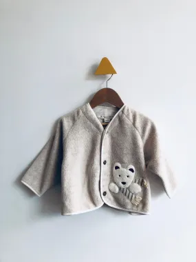 Fuzzy Teddy Bear Jacket // 12M