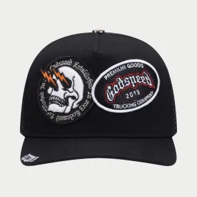 GODSPEED GS DUAL PATCH TRUCKER HAT