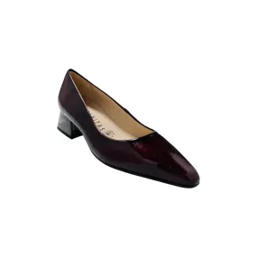 HI232529 Sahara Burgundy Patent Low Heel