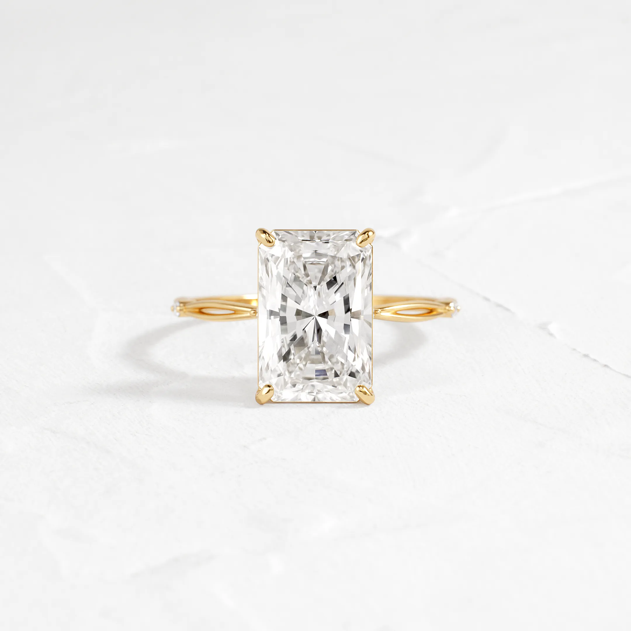 Hillside Ring, Radiant Cut