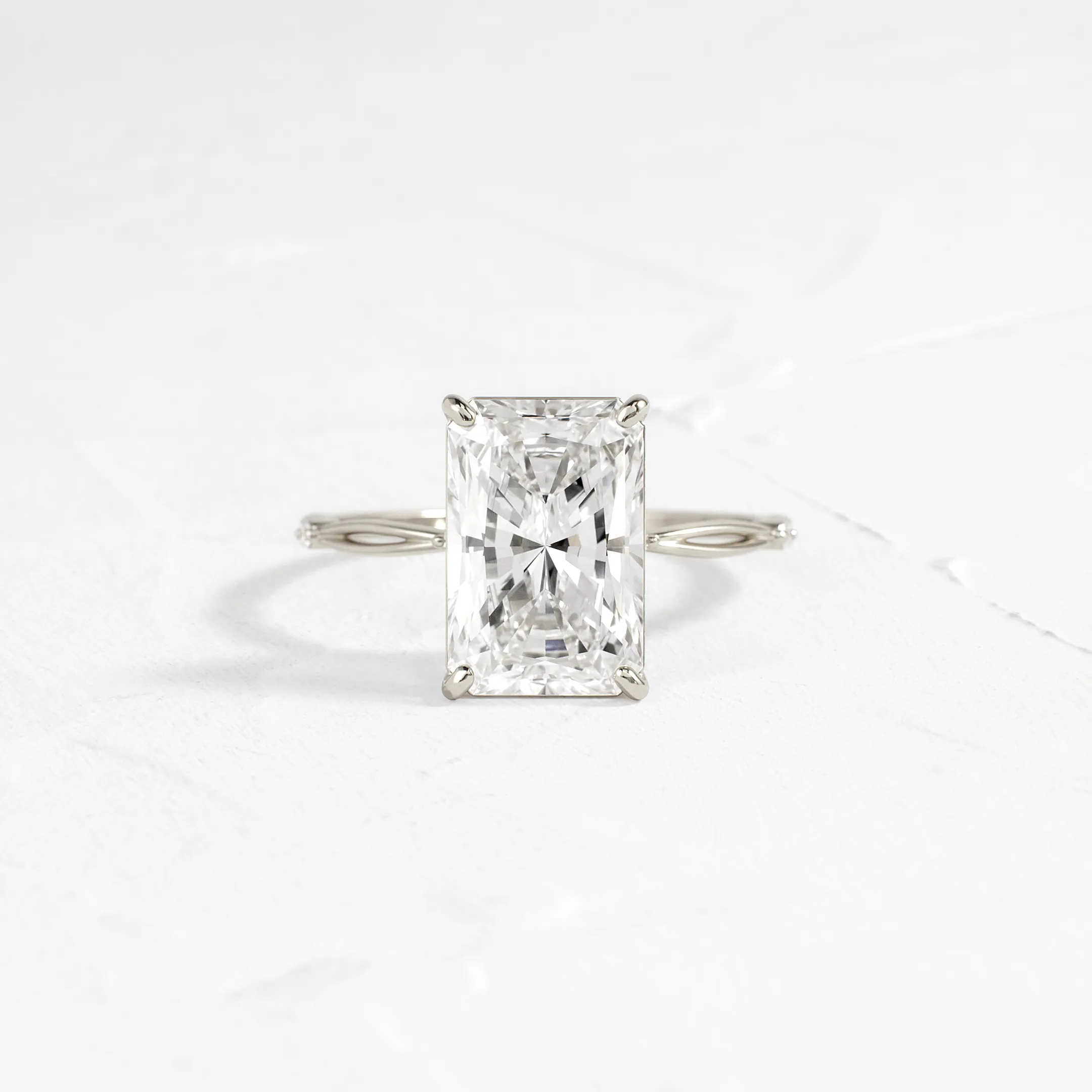 Hillside Ring, Radiant Cut