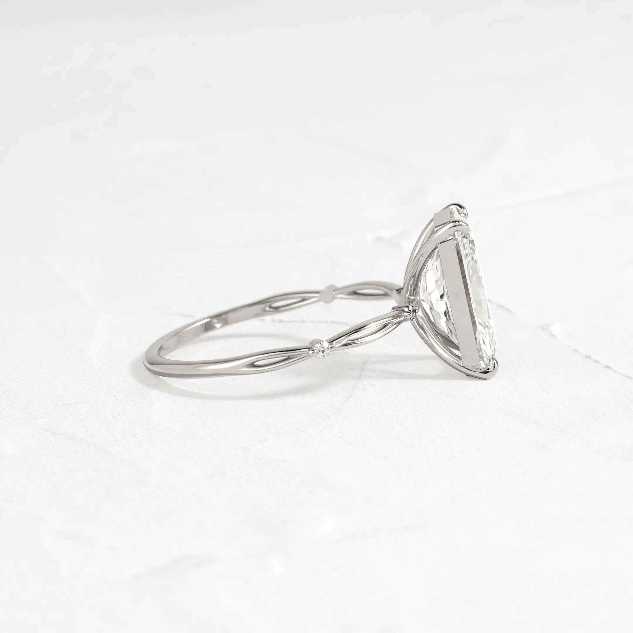 Hillside Ring, Radiant Cut