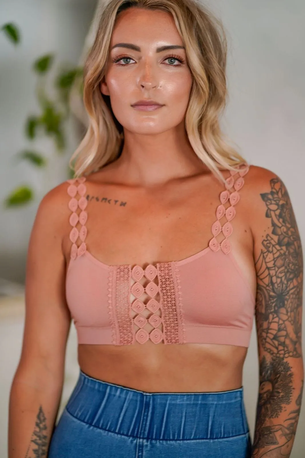 Imagine That Bralette - Pink