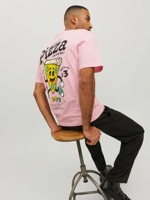 JORTACO TEE SS CREW NECK TG (Pink Pizza)