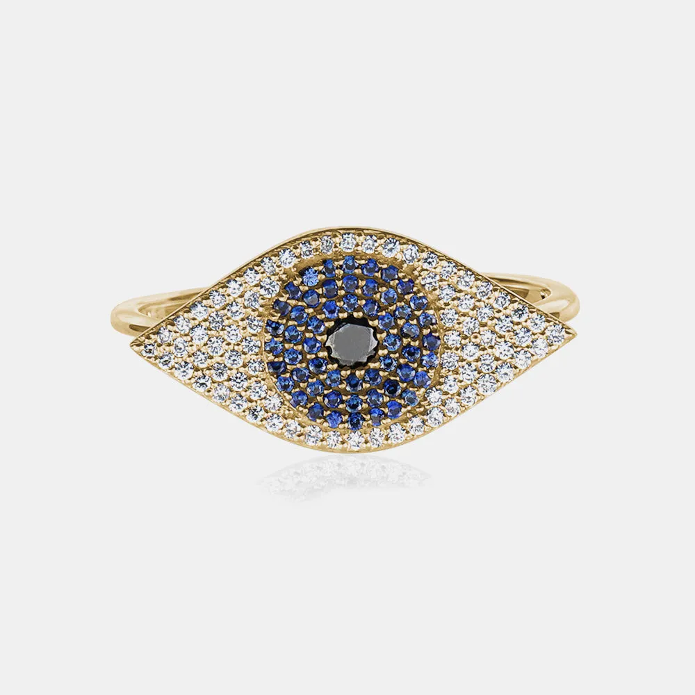 Jumbo Evil Eye Ring