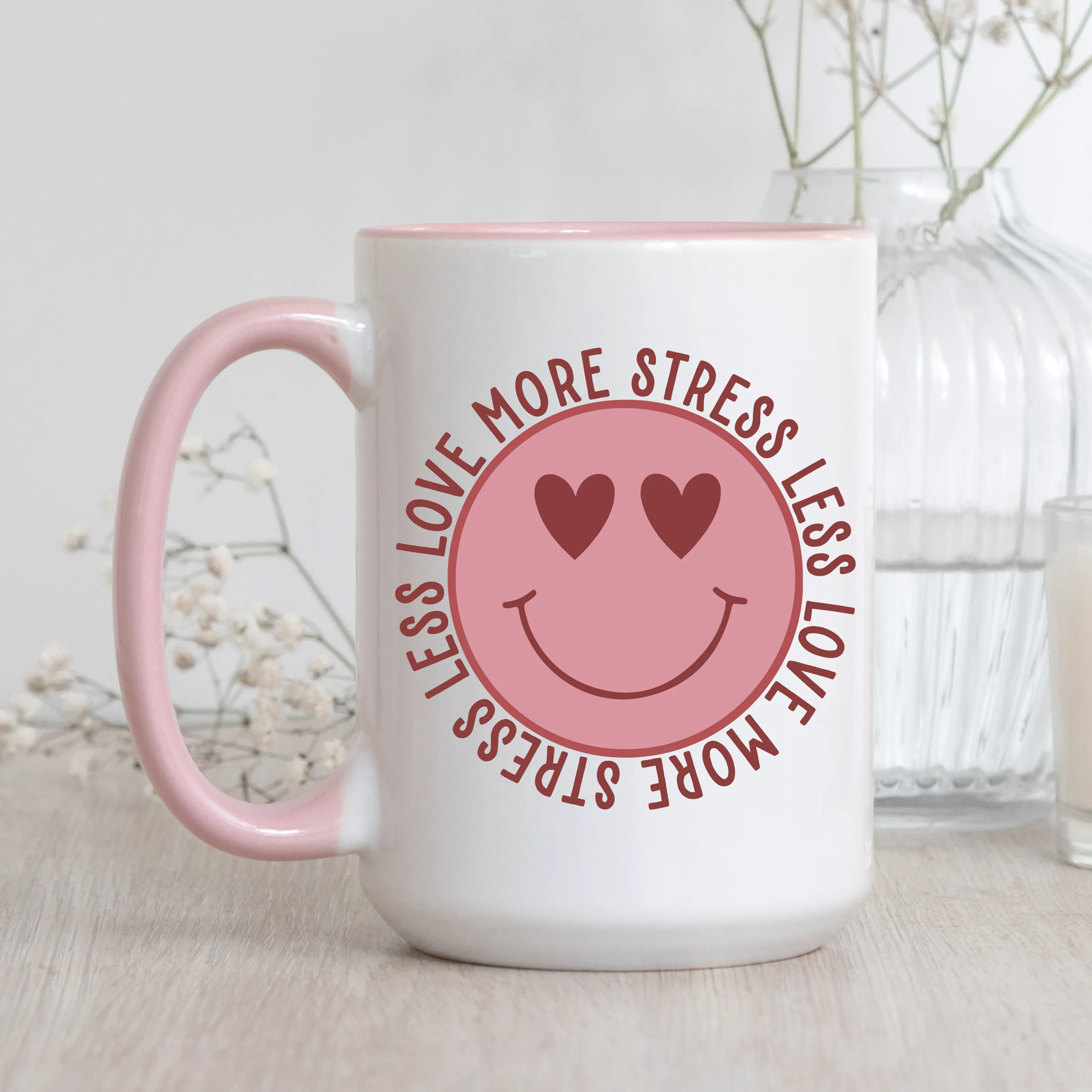 Love More Smile Mug