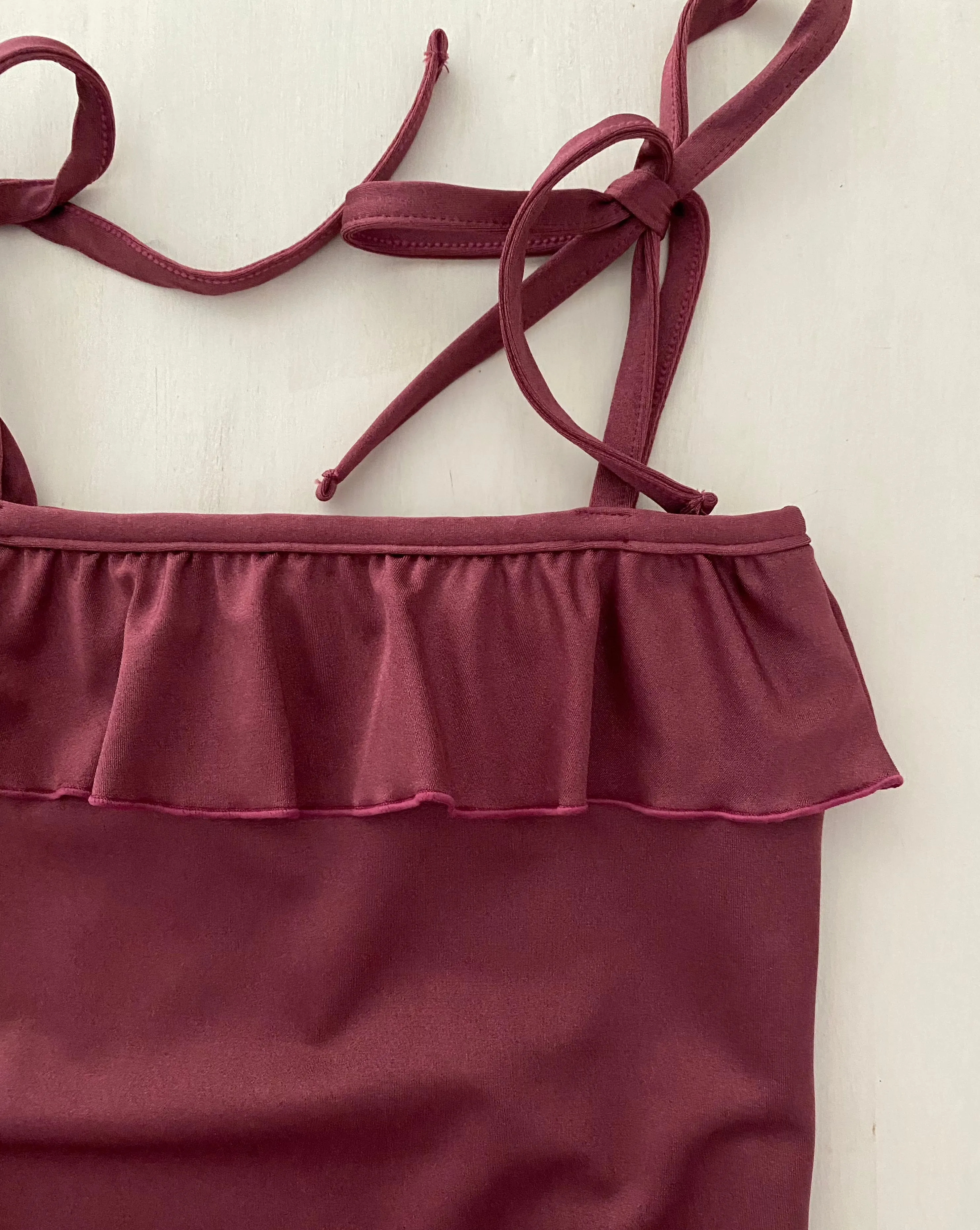 Maja Swimsuit, Mulberry (Sample)