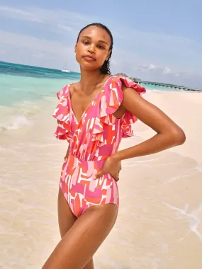 Nabu Swimsuit - Atoll Rose