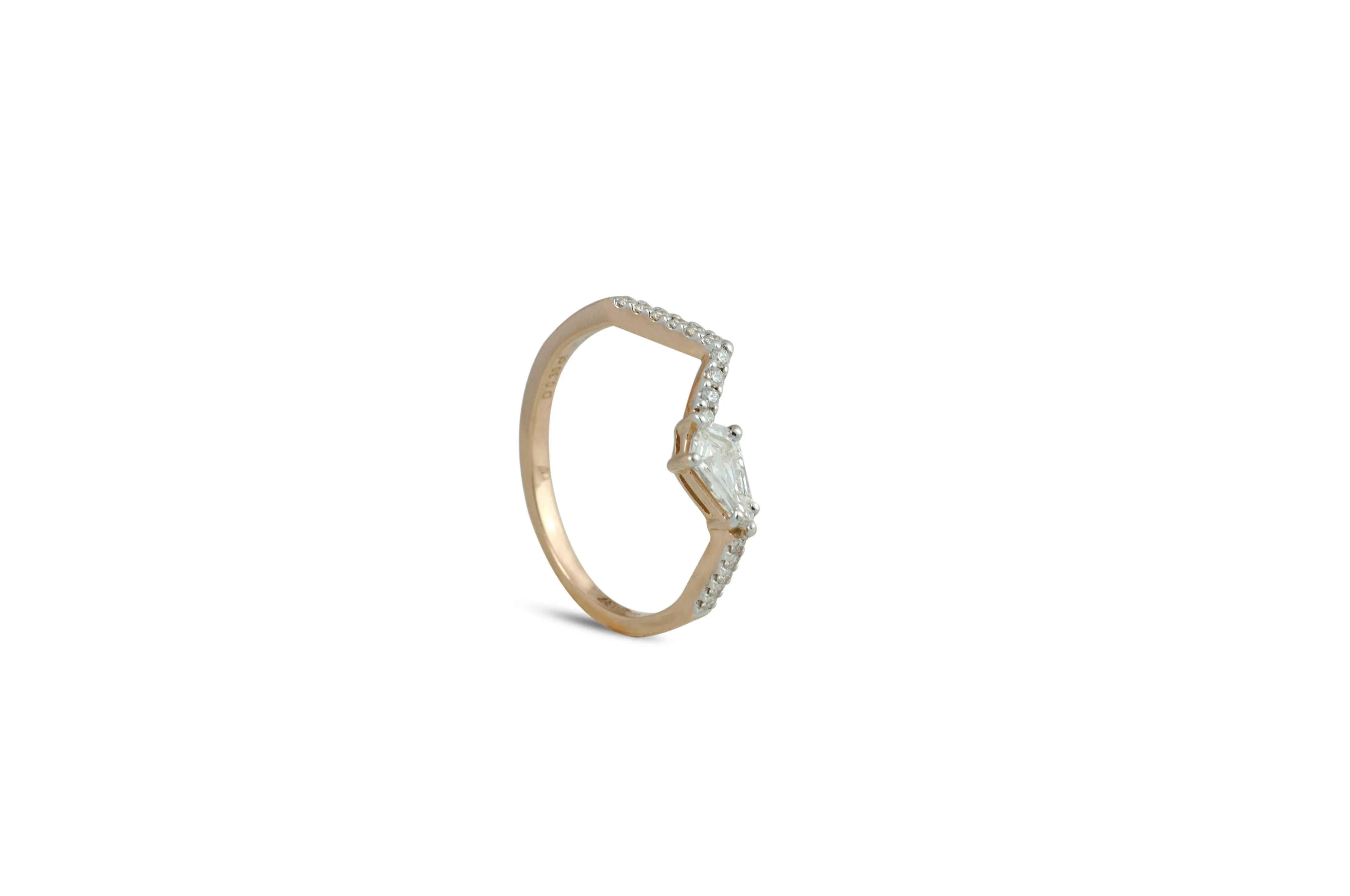 Origami Ziggy Jazz Diamond Ring