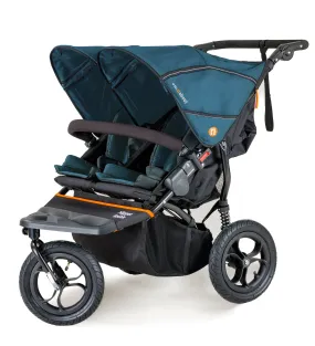 Out n About Nipper V5 Double Pushchair - Highland Blue