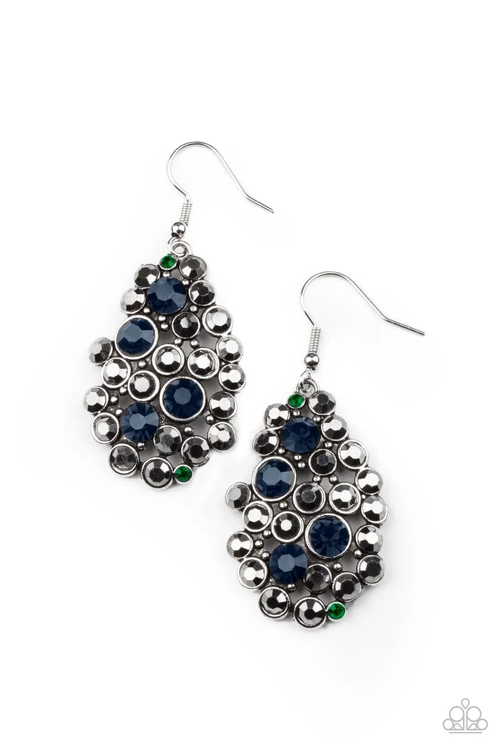 Paparazzi Earring ~ Smolder Effect - Multi