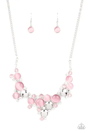 Paparazzi Fairytale Affair - Pink Necklace