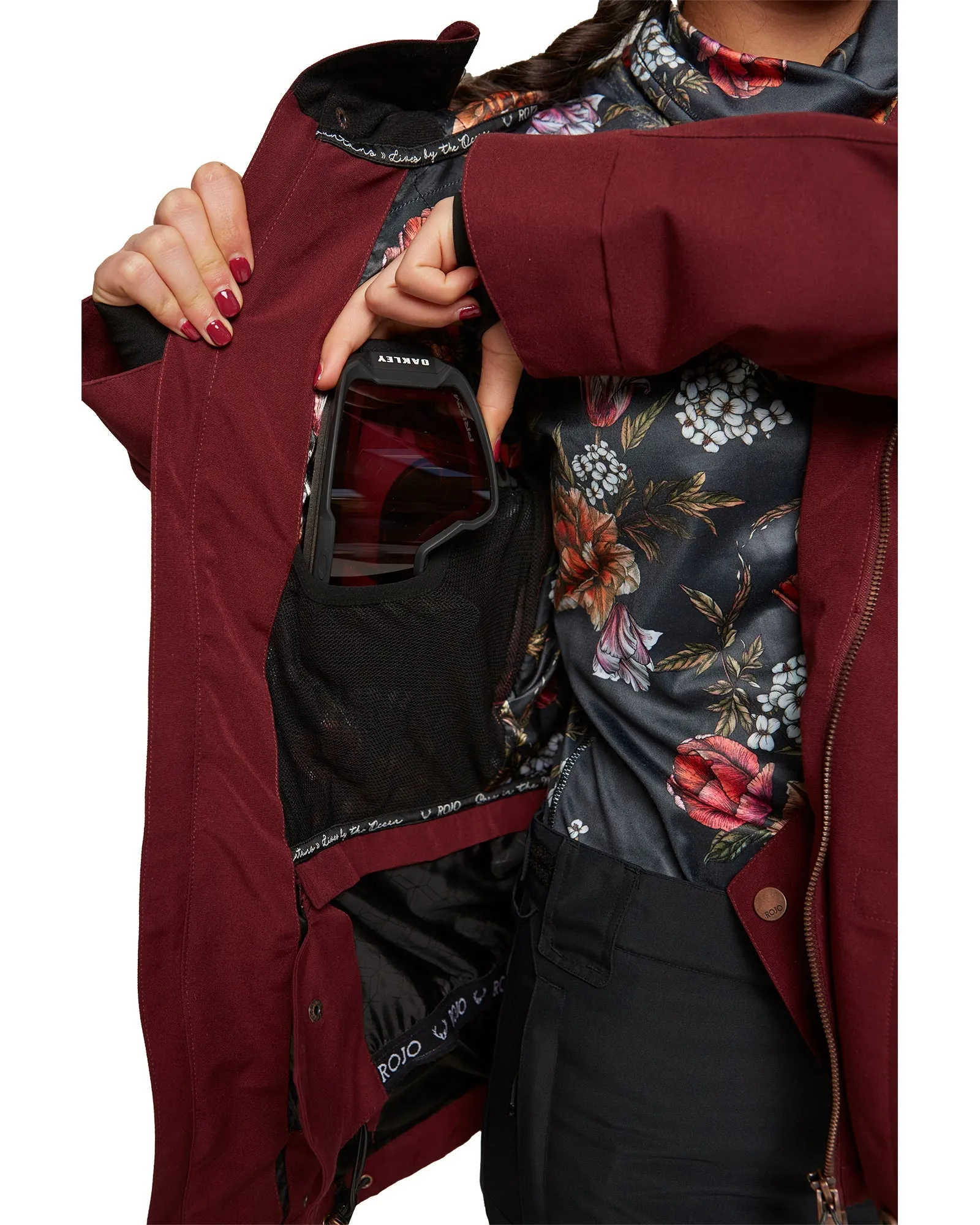 PLUS SIZE - WILDER JACKET - WINDSOR WINE