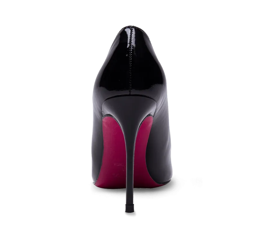 Pointed Toe Pink Sole High Heel Pumps