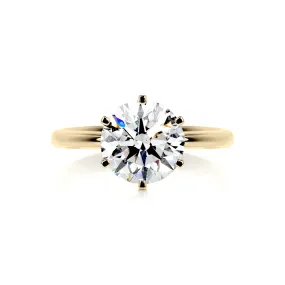 Samantha Diamond Engagement Ring -18K Yellow Gold