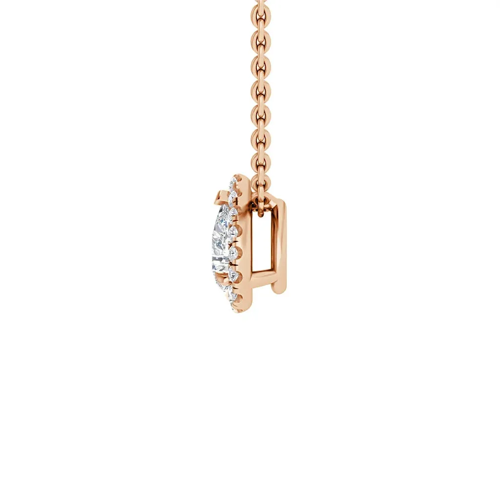 Savannah - 18ct Rose Gold - Pear