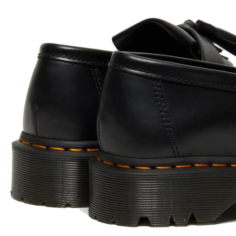 Scarpe Unisex DR. MARTENS Mocassini linea Adrian Bex in Pelle Black Smooth