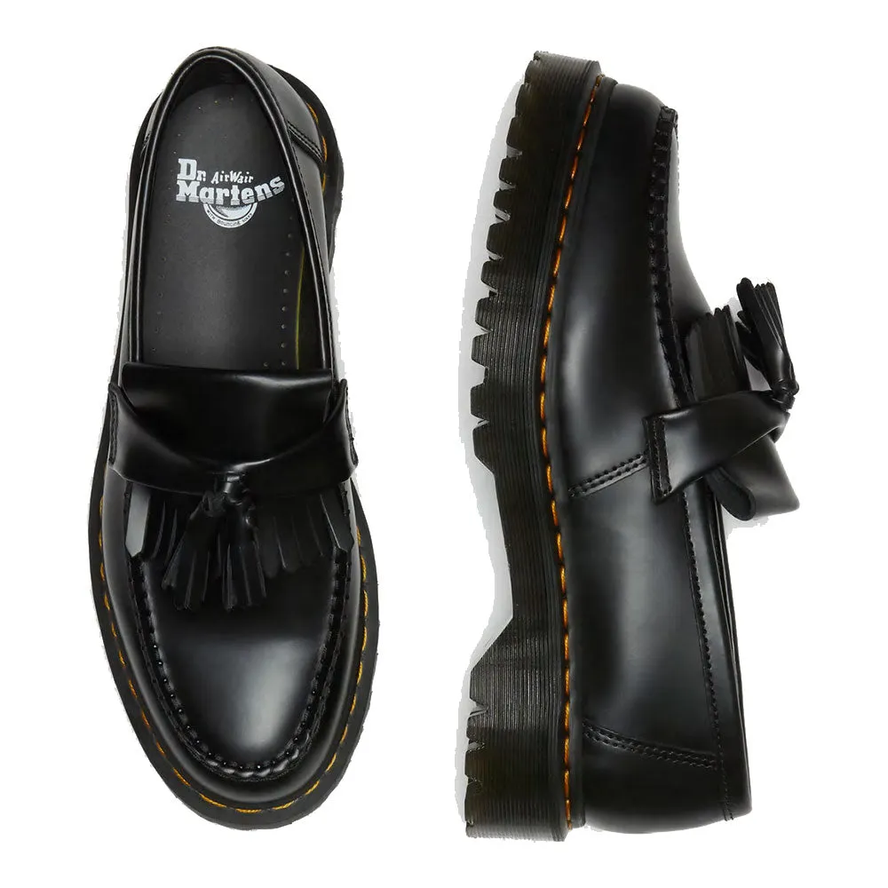 Scarpe Unisex DR. MARTENS Mocassini linea Adrian Bex in Pelle Black Smooth