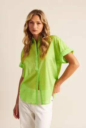 SHAY BUTTON-UP (MOJITO) - JOHN JENN