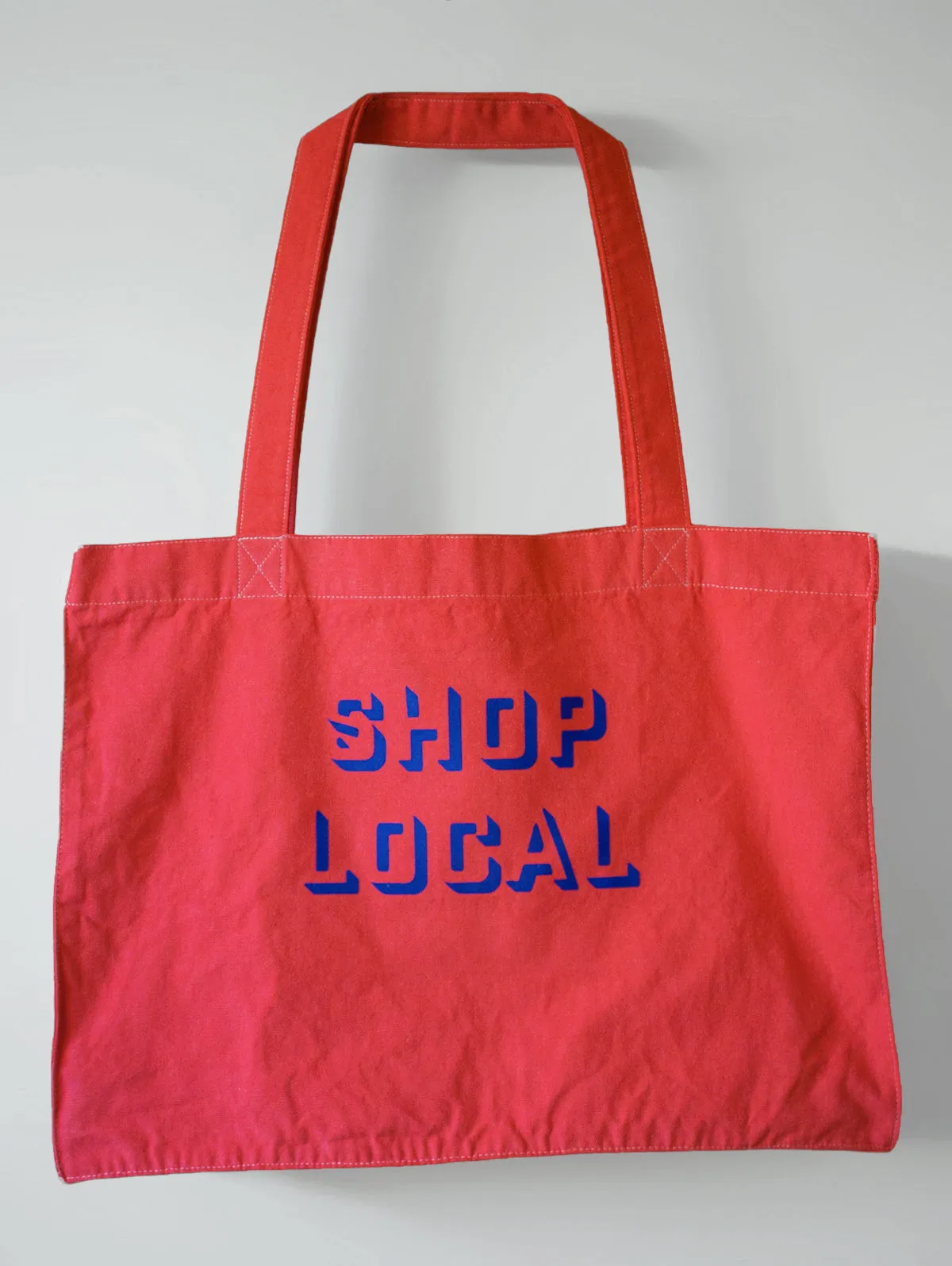 SHOP LOCAL LARGE RED/NAVY