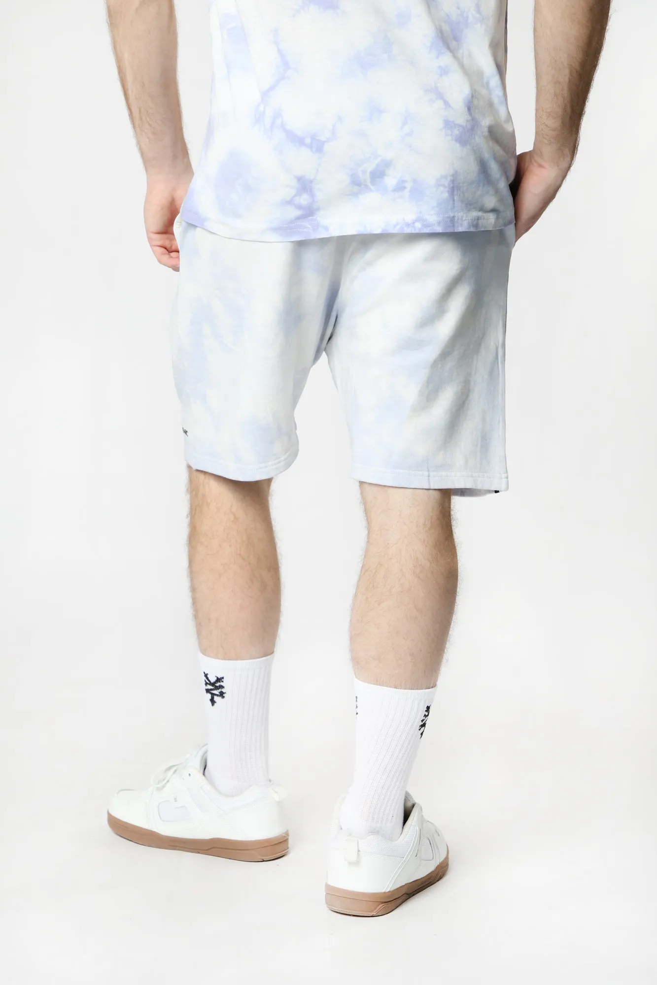 Short En Molleton Tie-Dye Arsenic Homme