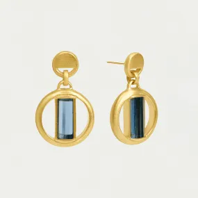 Signature Revival Gemstone Droplet Earrings