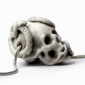 Skull & Snake pendant