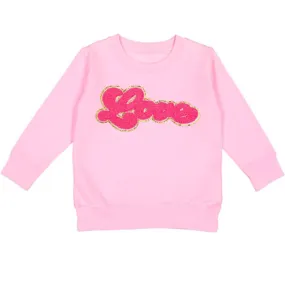 Sweet Wink - Love Script Sweatshirt