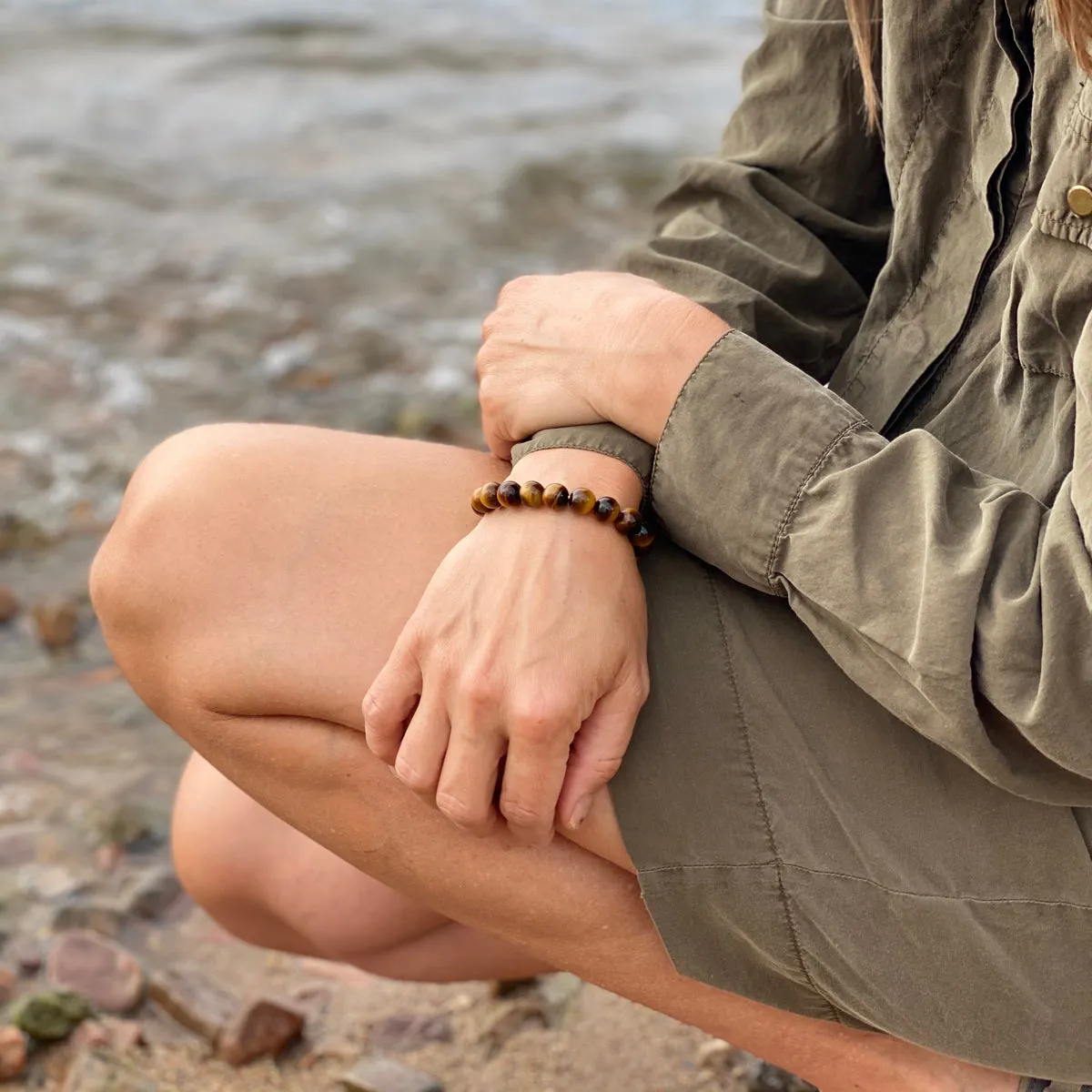 Tiger Eye Grounding Bracelet