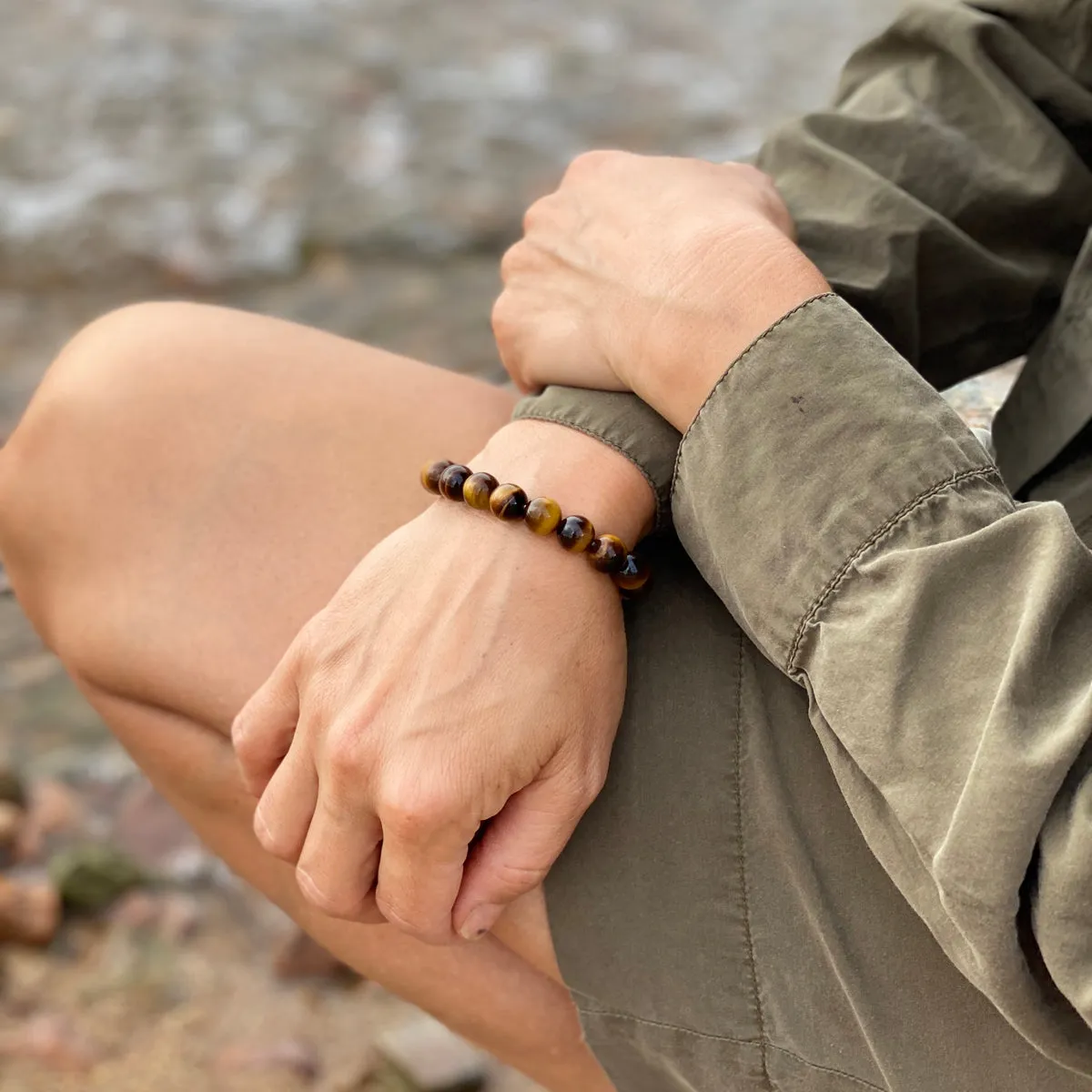 Tiger Eye Grounding Bracelet