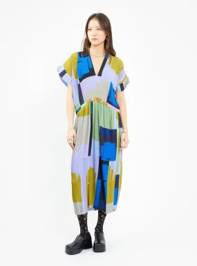 Transit Plisse Dress Multi