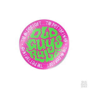 'Trip Type' Decal - Pink